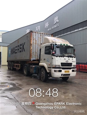 EPARK Eén container verzonden naar Guinee
