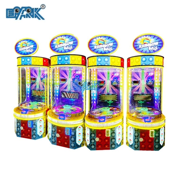 Rainbow Ball Ticket Redemption Arcade Game Machine