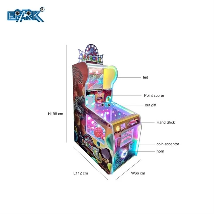 Happy Scooping Lottery Arcade Machine | Coin Operated Ticket Redemption Game